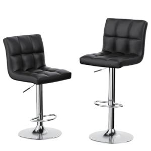 bigzzia Taburete de Bar Juego de 2, Taburetes Altos de Coci…