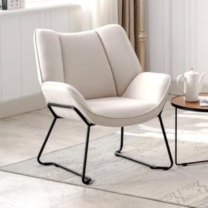 chairus Sillón de Salón Moderno de Lino Butaca Ocio de Dorm…
