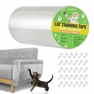 Lewondr Protector de Muebles Adhesivo para Gatos, 20 * 300c…