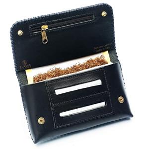 Bolsa de Tabaco Bleeps de Auténtica Piel Curtida al Vegetal…