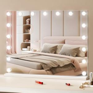 VEVOR Espejo de Tocador Hollywood con Luces, Bombillas Regu…