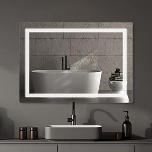 SaniteModar LED Espejo de Baño 60x80cm, Espejo de Baño con…