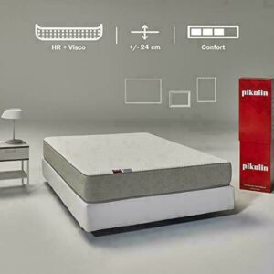 Pikolin Leah - Colchón viscoelástico y espuma HR, Altura 24…