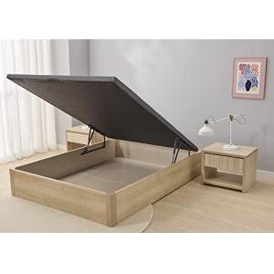 Marmota Canapé Abatible de Gran Capacidad - 150x200 Madera