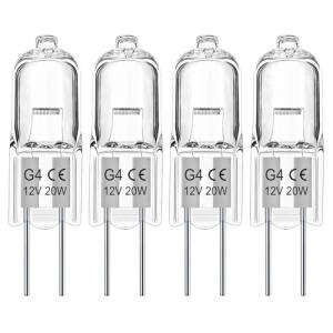 EASYIVY Bombilla Halógena G4 12V 20W, Lampara Halogena G4 R…