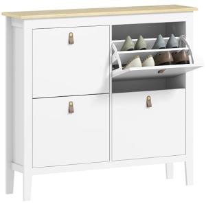 HOMCOM Mueble Zapatero Estrecho Zapatero Entrada Recibidor…