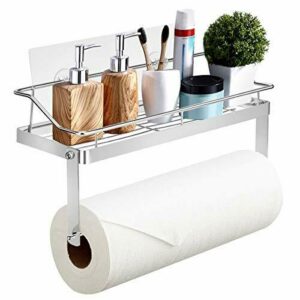 Cozywind Portarrollos de Cocina con Estante para Especias A…