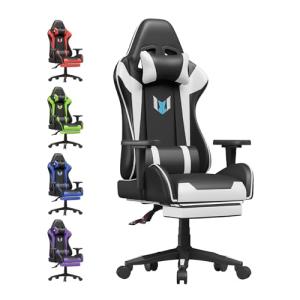 bigzzia Silla Gaming,Silla de Oficina Ergonómica,Piel de PU…