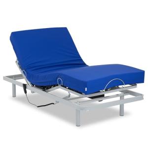 Gerialife® Cama articulada eléctrica Reforzada con colchón…
