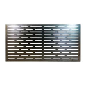 Chapa Perforada Decorativa de Hierro | Panel Metálico Hierr…