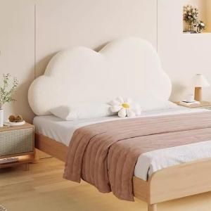 Gleedipre Forma de Nube Francesa Funda de cabecera Agradabl…