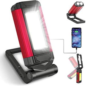 SPORWAY Linterna de Trabajo Led Recargable, Luz Portatil Ta…