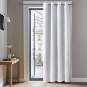 Deconovo Cortinas Dormitorio Salon Opacas Moderna con Ojale…