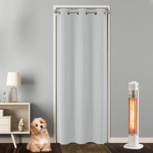 Joydeco Cortina Dormitorio Salon Opaca con Ojales 1 Pieza 1…