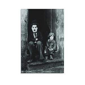 WWFCT Cuadros en lienzo Charlie Chaplin Jackie Coogan Habit…