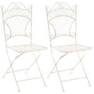 CLP Set De 2 Sillas De Terraza Adelar En Hierro Forjado I S…