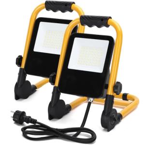 Aigostar Foco de Trabajo LED 30W 2700LM Foco LED Portátil c…