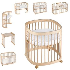 tweeto® Cuna 7 en 1 (Plus) Conjunto Todo EN UNO │Cuna Ampli…