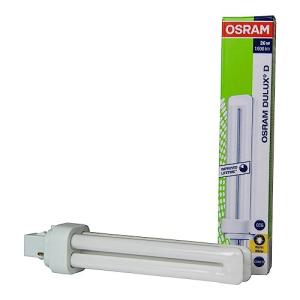 Osram Bombilla fluorescente compacta DULUX D, 26 W, G24d-3…