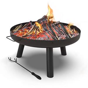 VOUNOT Brasero Exterior 60 cm Hoguera Jardín con Trípode y…