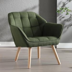 Ya-Home Silla de Salón de Lino Elegante Butaca Moderna con…
