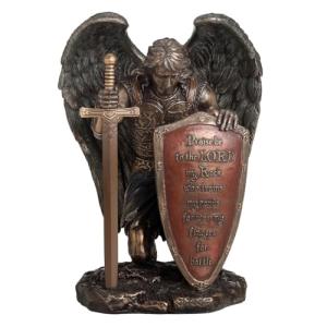 BY SIGRIS Origen Home Decor Figura Soldado con alas Bronce…