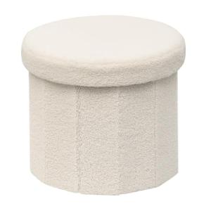 Bonlife Baúl Plegable,Puff Almacenaje, Taburete Reposapiés,…