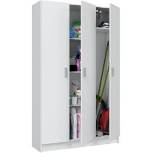 HABITMOBEL Armario Dormitorio Ropero de 3 Puertas y 4 estan…