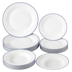 Baroni Home Servicio de platos de 18 piezas de porcelana y…