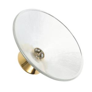 Hemobllo Bandeja Frutero Vidrio con Textura Vertical para S…