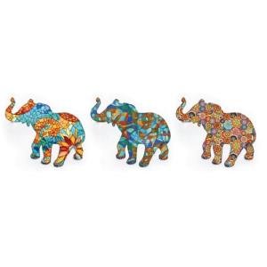 BY SIGRIS Origen Home Decor Elefante 3U Animales Figura de…