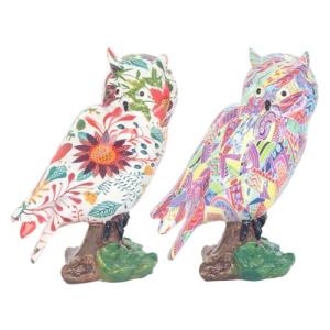 BY SIGRIS Signes Grimalt Figura Buho 2 Unidades Blanco de R…