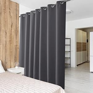 PONY DANCE Cortinas para Ventanas Grandes Cortina Opaca Ter…