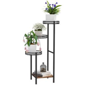 Outsunny Soporte para Plantas de 4 Niveles Estantería para…