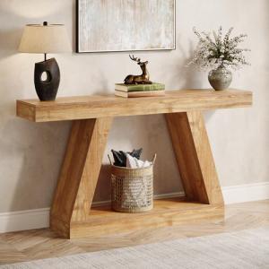 Tribesigns Mesa de consola, 140 x 30 x 80 cm, mesa auxiliar…