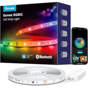 Govee Tira LED 5M, Luces LED RGBIC con Control por Segmento…