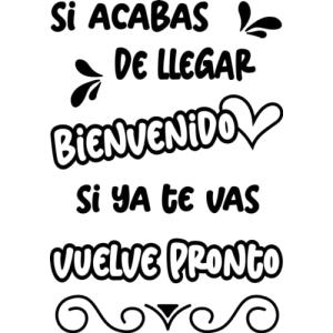 SoulArt® Vinilos de pared decorativo con frase "Si acabas d…