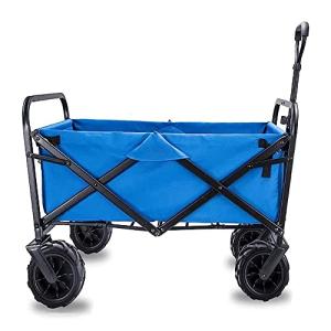 ZATTYDV Carro de jardín Plegable Carro de Transporte para E…