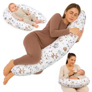 Totsy Baby Cojin Lactancia y Embarazo 190cm – Almohada para…