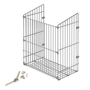 Emuca - Cesta de lavandería para módulo de 450mm, Cesto rop…