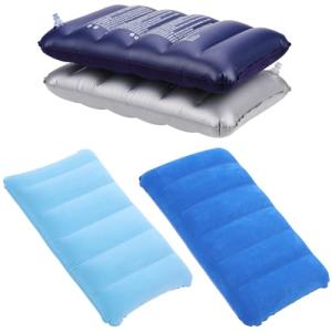 Baieye Juego de 4 Almohada Hinchable,30x47cm Almohada Viaje…