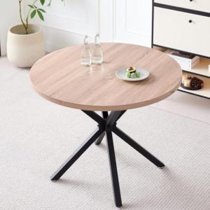 BenyLed Mesa de Comedor Redonda con Patas Robustas en Forma…