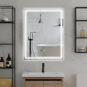 DHQCQL Espejo con iluminación, 220 V, IP54, Espejo de baño…