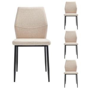 Homely – Pack 4 sillas de Comedor Bay | Diseño Moderno | Si…