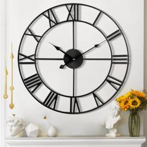 Mee 2ou Reloj De Pared De Diseño Moderno Y Vintage, Silenci…