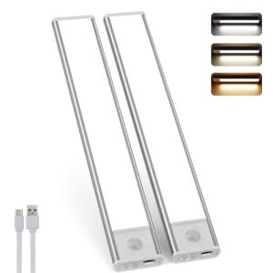 SKELO Luz LED con Sensor de Movimiento 20CM 2500mAh,Luz LED…