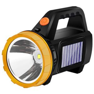 ALLOMN Linterna LED solar, súper brillante, linterna LED de…