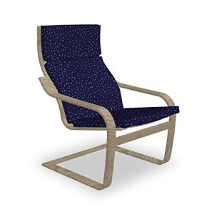 ABAKUHAUS Azul Oscuro Cojín para sillón, Noche Estrellada r…