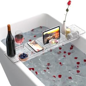 Bandeja para bañera ajustable [51 – 81 cm] bandeja para bañ…