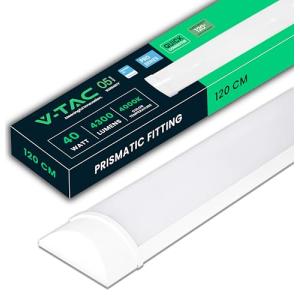 V-TAC Pantalla LED Luminaria 120 CM - 40W - Chip Samsung -…
